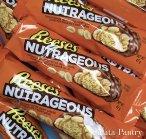 REESES NUTRAGEOUS BAR 47g Sweet Shop American Import Peanut Butter Chocolate - Picture 1 of 1