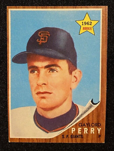 1962 Topps Gaylord Perry Rookie RC #199 !!!  GIANTS NICE !!