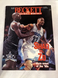 Beckett Basketball Monthly: April 1994 Issue #45 - Shaq vs Zo Main Event of 90's