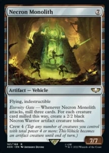 MTG - NECRON MONOLITH - Warhammer 40K Commander (R) - Picture 1 of 1