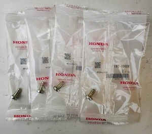 OEM Honda NSR 150RR,NS 150R,MTX200R,Chain slider swingarm screw.bolt Set of 4 - Picture 1 of 3