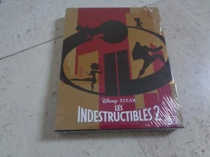 Disney INCREDIBLES 2 THREE BLU-RAY DISC 3D Blu-ray SteelBook *NEW & SEALED* - Picture 1 of 3