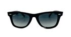 Ray Ban WAYFARER Black RB 2140 901/3F 50mm Gradient Sunglasses New Non Polarized
