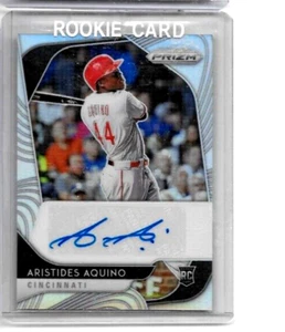 Autógrafo certificado Aristides Aquino 2020 Panini Prizm Prizm - Imagen 1 de 1