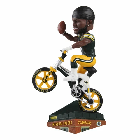 Marquez Valdes-Scantling Green Bay Packers Thematic Bobblehead NFL Cover