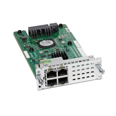 Cisco NIM-ES2-4 Layer 2 Gigabit Ethernet LAN Switch Network Interface Module - Image 1 of 2