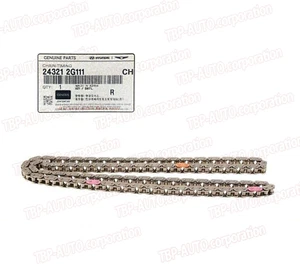 GENUINE ® Engine Timing Chain for 11-19 HYUNDAI 11-21 KIA 2.0L 2.4L 243212G111 - Picture 1 of 2