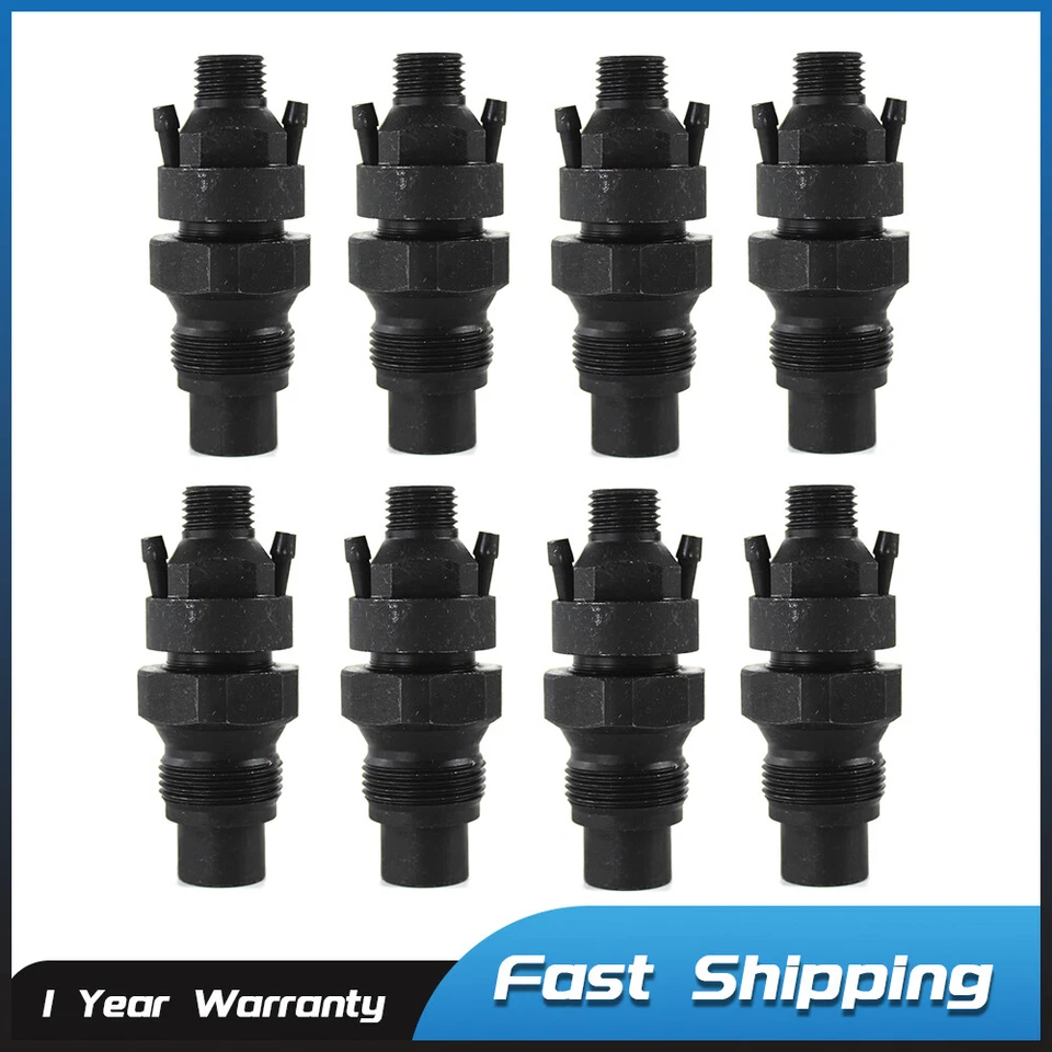 Inyectores de combustible turbo 8 piezas 6,5 L para GM Chevy 1992-2005 0432217255 1040166 Foto 1 de 4