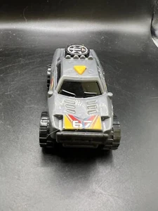 Turbo Wheels Monster Truck Toy Car Jeep Gray #67 Lights & Sound Tested WORKS 4" - Picture 1 of 10