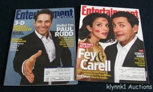 Entertainment Weekly 2 Ausgaben Paul Rudd Tina Fey Steve Carell Corey Haim - Bild 1 von 1