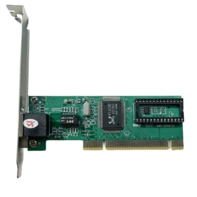 Network PCI Card RTL8139D Easy to Install Simple to Use 10/100Mbps for - Image 1 of 4
