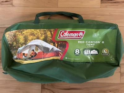 Tienda de campaña Coleman para 8 personas | Red Canyon 8 personas/3 habitaciones Foto 1 de 4
