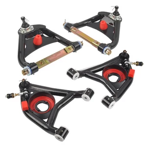 For 1964-72 Chevrolet Chevelle GM A-Body Upper & Lower Tubular Control Arms Set - Picture 1 of 12