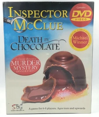 Inspector McClue Death By Chocolate A Murder Mystery Game NEW and SEALED  - Image 1 of 3