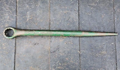 LLAVE SPUD VINTAGE P&C 2617 1-1/16" OFFSET 12pt CAJA EXTREMO Hecha en EE. UU. 16" de Largo Foto 1 de 4