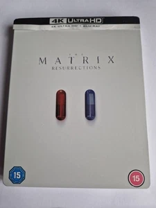 The Matrix Resurrections Limited Edition Steelbook - 4K UHD Blu Ray Region free - Picture 1 of 2