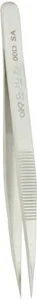 CHP 00D-SA Fine-Tip Tweezers, Straight, Serrated Fine-Point Tips, Non-Magneti... - Picture 1 of 1