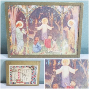 Placa de pared religiosa de colección Margaret Tarrant All Things Wise premio de asistencia - Imagen 1 de 12