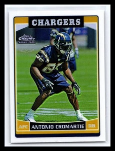 2006 Topps Chrome Antonio Cromartie Special Edition Rookie Refractor #172 - Bild 1 von 2