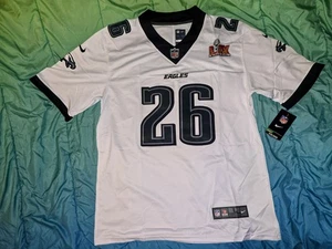 Maglia Special Saquon Barkley Philadelphia Eagles Nike Super Bowl GRANDE nuova - Foto 1 di 10