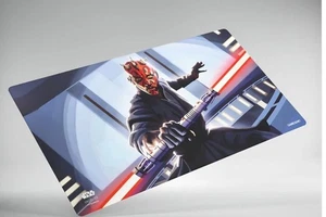 Star Wars Unlimited Official Game Mat Gamegenic Mat Darth Maul Brand New - Picture 1 of 5