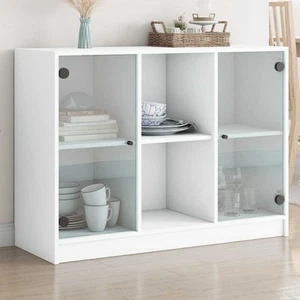Sideboard Storage Cabinet Cupboard Buffet Living Room Engineered Wood vidaXL - Picture 1 of 10