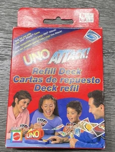Uno Attack! Refill Deck B1621 112 Cards Vintage 2003 Mattel New - Picture 1 of 3