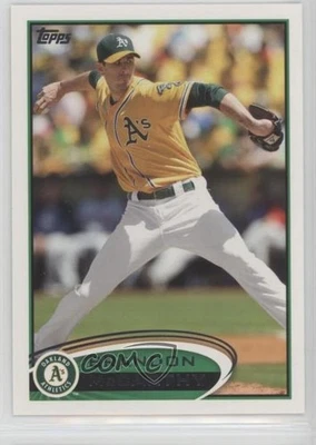 2012 Topps Brandon McCarthy (Stat Line Error: Saves Represented as S) #73 - Image 1 of 2
