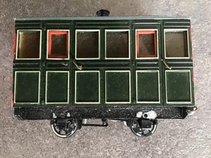 Peco 0-16.5 7mm narrow gauge kit built 4 wheel passenger coach - Picture 1 of 4