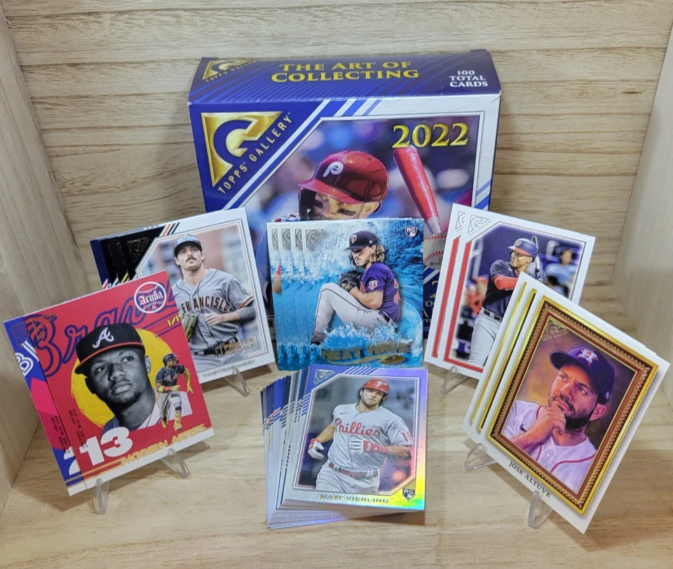 2022 Topps Gallery Inserts + Rainbow Foil Parallels -You Pick-Complete Your Set - Image 1 of 1