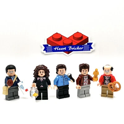 LEGO Seinfeld 5 минифигурки и аксессуары 100% новый, подлинный LEGO, без подделок! - Изображение 1 из 2