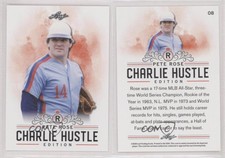 2020 Leaf Charlie Hustle Edition Pete Rose #08
