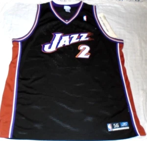 DeShawn Stevenson Utah Jazz #2 Authentic Reebok NBA Basketball Jersey Size 56 - Picture 1 of 2