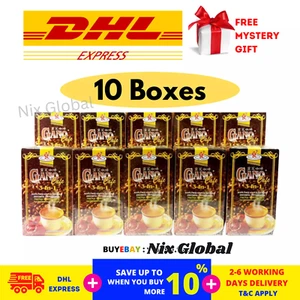 10 BOXES Gano Excel Cafe 3 in 1 Coffee Ganoderma Reishi FAST SHIPPING - Picture 1 of 9
