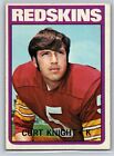 1972 Topps #51 Curt Knight Redskins Garde côtière
