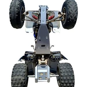 Full Chassis Glide Frame Swing Arm Skid Plate For Honda TRX 400X 400EX 1999-2014 - Picture 1 of 20