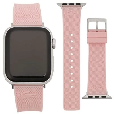 [Lacoste] Correa de repuesto para Apple Watch goma 38mm/40mm/41mm 2050007 rosa  Foto 1 de 4