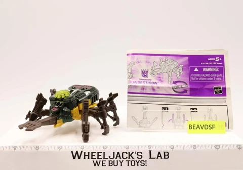 Insecticon Classic Deluxe Robots in Disguise Transformers 2005 Cover