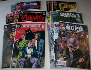 Batman lot of 5 mini-series + 2 One shots DC Anarky Gordon GCPD Gotham - Picture 1 of 13