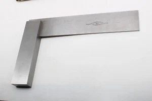 Brown & Sharpe 599-540-6 6" Hardened Steel Square - Made in USA Original Box - Picture 1 of 8
