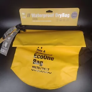 Waterproof DryBag Super Compact & Ultra Lightweight Yellow New - Picture 1 of 4