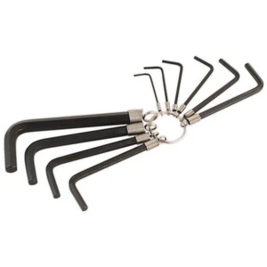 Sealey AK6148 Hex Key Set On Ring 10pc Metric - Picture 1 of 1