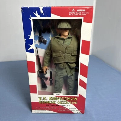 Figura Soldados del Ejército Mundial de la Guerra de Vietnam 12" 1996 Nueva en caja Foto 1 de 4