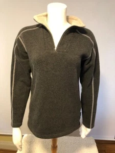 Handsome Gently Worn KUHL Europa 1/4 Zip Pullover/Sweater Boys Large - Picture 1 of 4