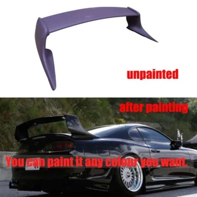 Kits de difusor de labio de alerón trasero sin pintar para Toyota Supra MK4 A80 Foto 1 de 4