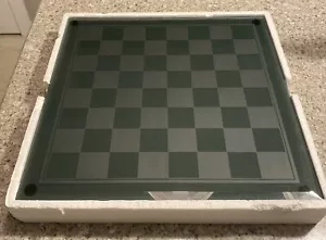 Glass Chess Set 15" board - vintage, original packaging, NOS - Picture 1 of 11