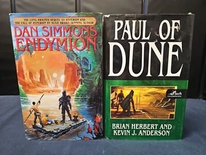Endymion von Dan Simmons (gebundenes Cover) + Paul von Dune von Brian Herbert (gebundenes Cover) - Bild 1 von 6