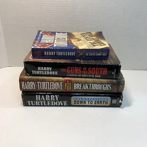 6 Harry Turtledove Books Lot Different Series Alternate History - Picture 1 of 22