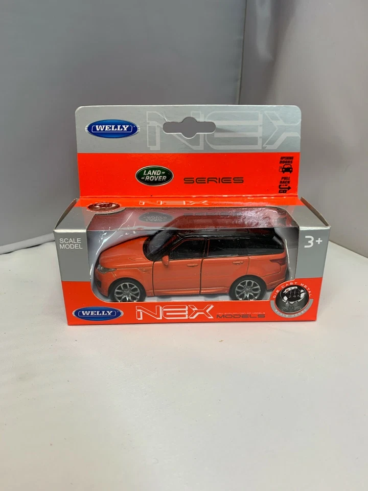 WELLY 1:43 SCALE RANGE ROVER SPORT ORANGE DIE CAST MODEL CAR - Image 1 of 1