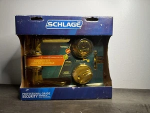 Set Of 2 New 2007 Deadbolt Schlage Door Locking Lock System Kit FB350N V FLA 505 - Picture 1 of 10
